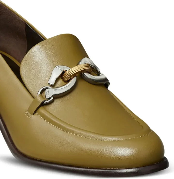 55mm Jessa heeled loafers - Image 4
