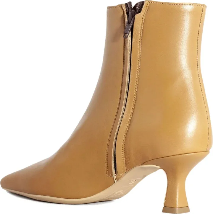 55mm Jina sculpted-heel pointed-toe boots - Image 3