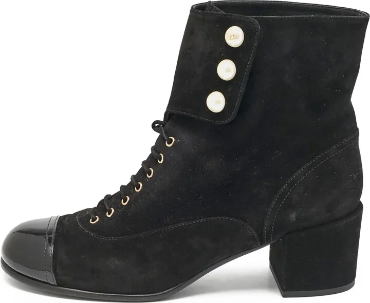 55mm Lace-Up Ankle Boots