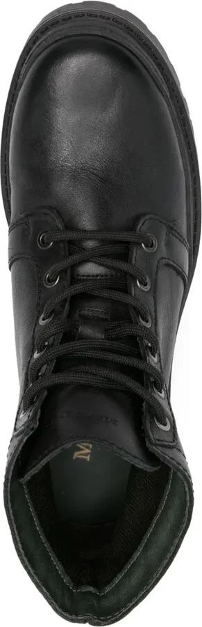 55mm Lace-Up Leather Boots - Image 4
