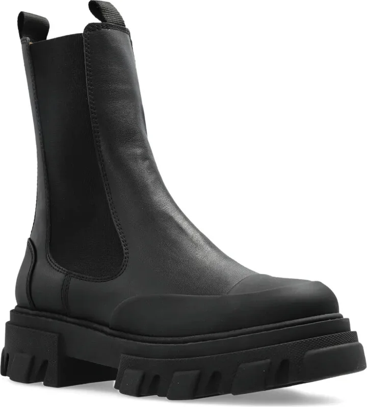 55mm Leather Ankle Boots - Image 2