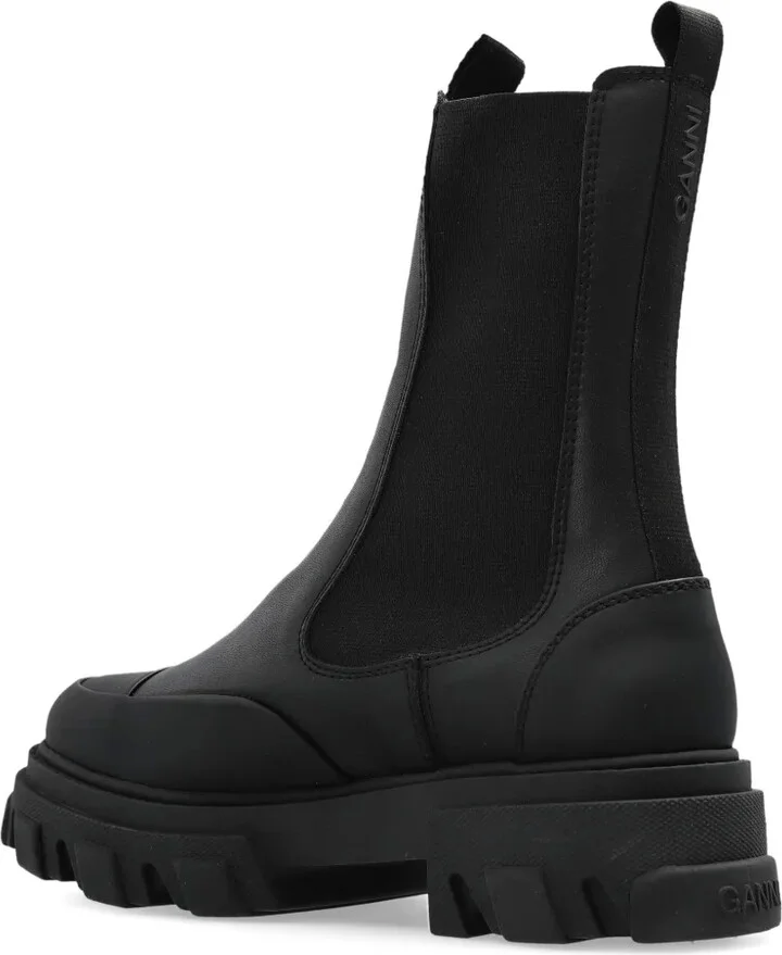 55mm Leather Ankle Boots - Image 3