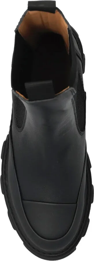 55mm Leather Ankle Boots - Image 4