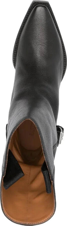 55mm Leather Boots - Image 4