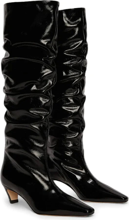 55mm Leather Boots - Image 2