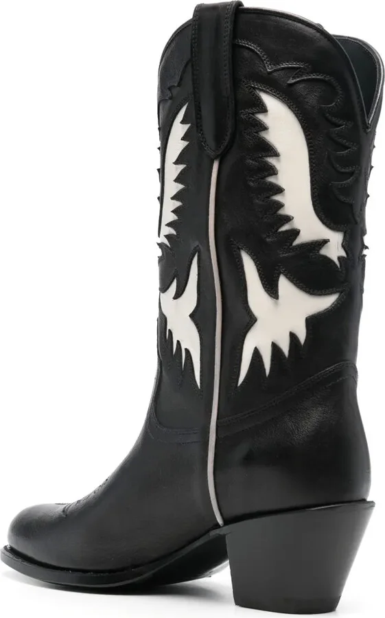 55mm Leather Boots - Image 3