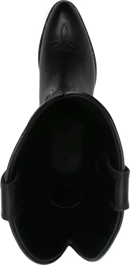 55mm Leather Boots - Image 4