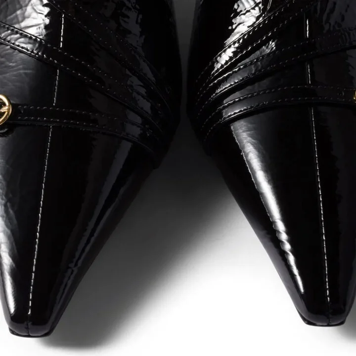 55mm Leather Boots - Image 4