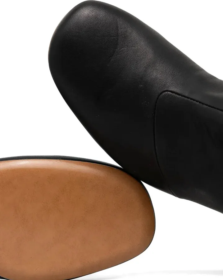 55mm Leather Boots - Image 4