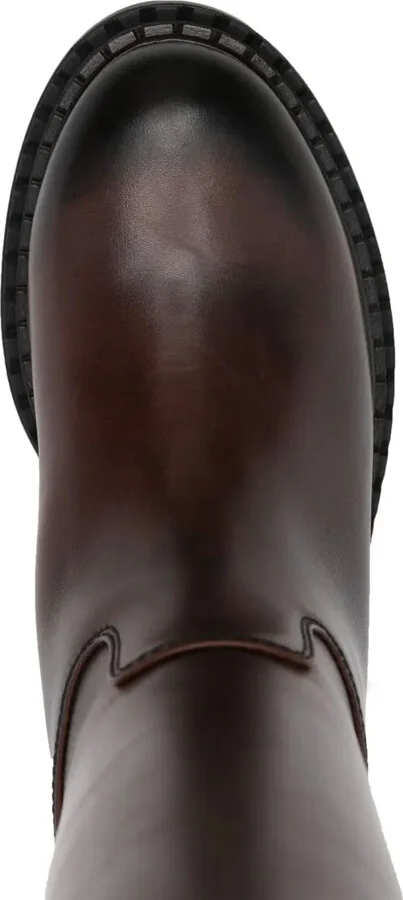 55mm Leather Boots - Image 4