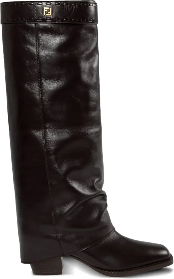 55mm Leather Boots