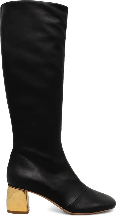 55mm Leather Boots