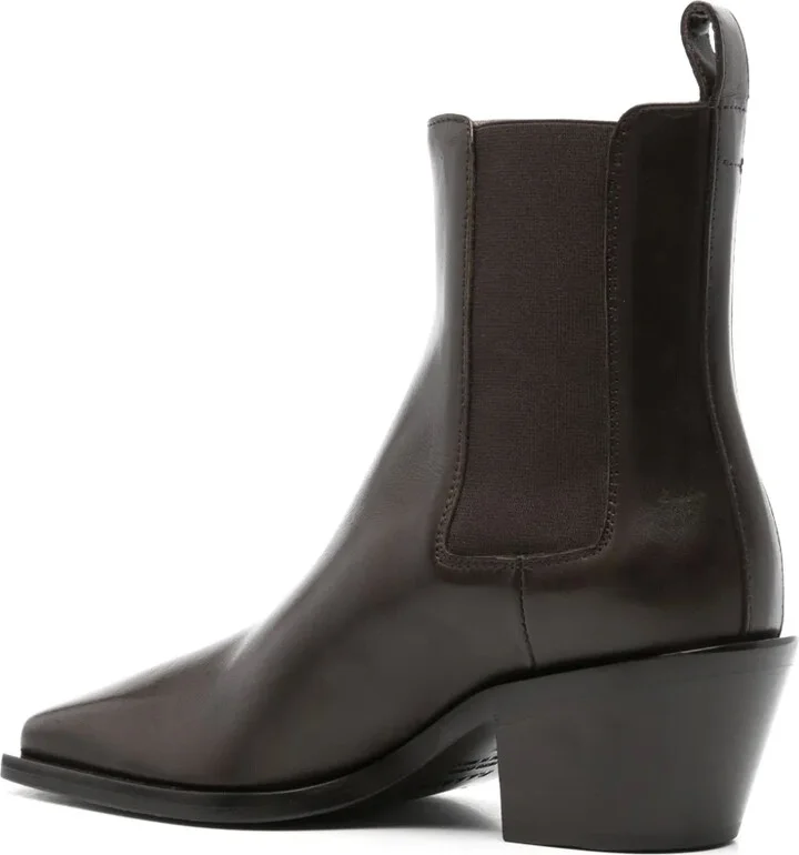 55mm leather Chelsea boots - Image 3