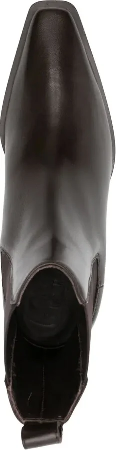 55mm leather Chelsea boots - Image 4