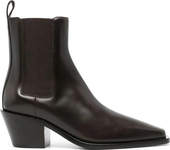 55mm leather Chelsea boots