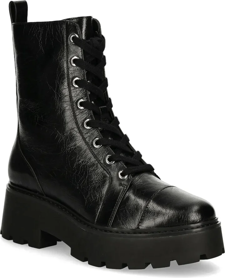 55mm Leather Combat Boots - Image 2