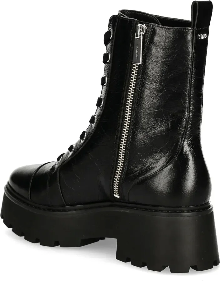 55mm Leather Combat Boots - Image 3