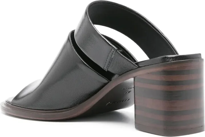 55mm Leather Mules - Image 3