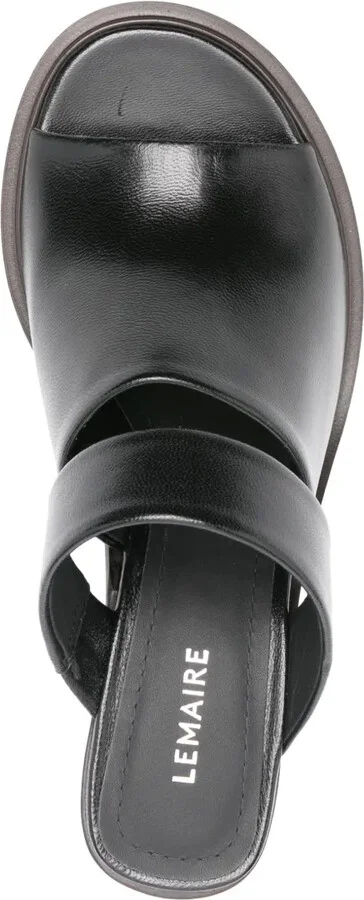 55mm Leather Mules - Image 4