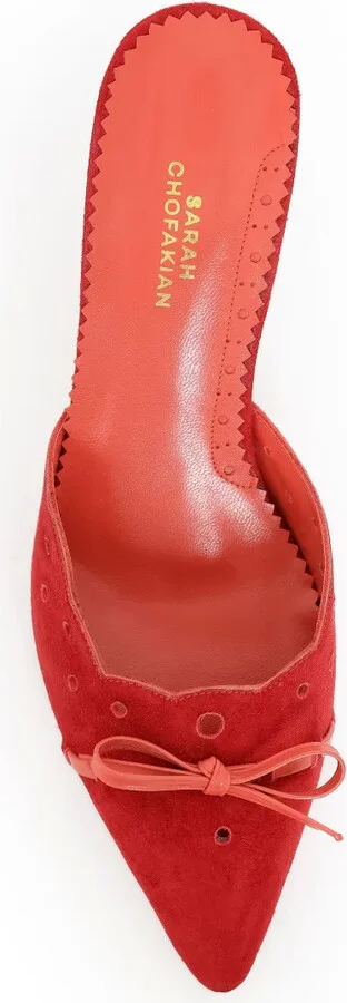 55mm Leather Mules - Image 4