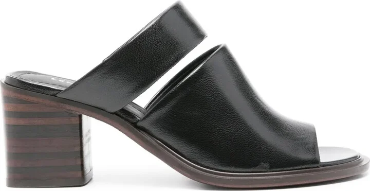 55mm Leather Mules