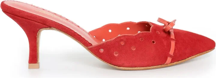 55mm Leather Mules