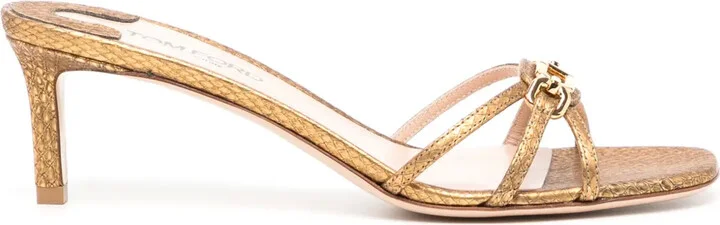 55mm Leather Mules