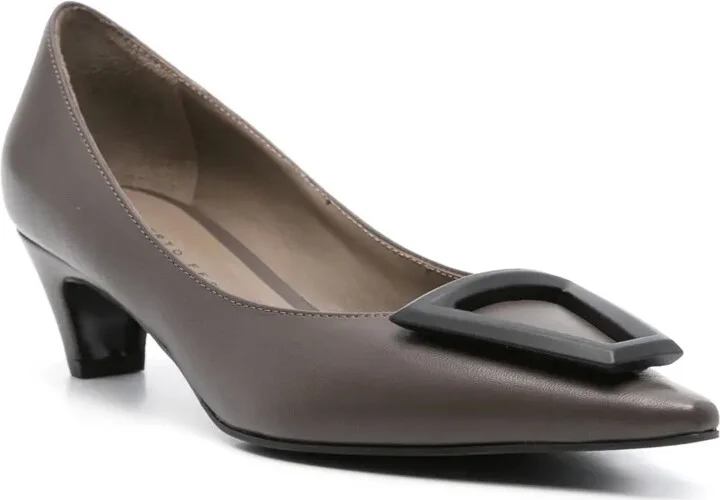 55mm Leather Pumps - Image 2
