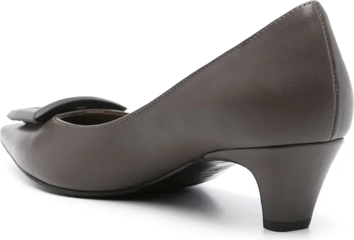 55mm Leather Pumps - Image 3