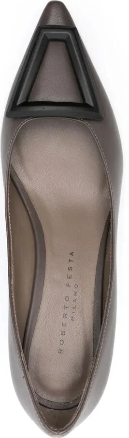 55mm Leather Pumps - Image 4