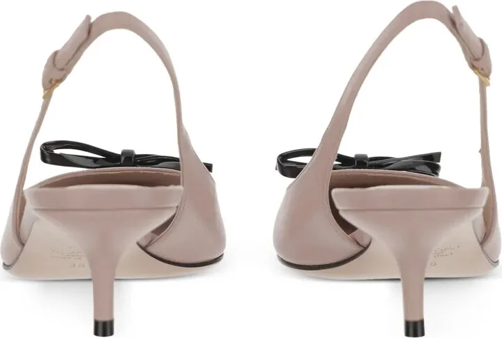 55mm Leather Pumps - Image 3