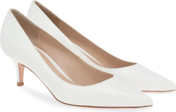 55mm Leather Pumps - Image 2