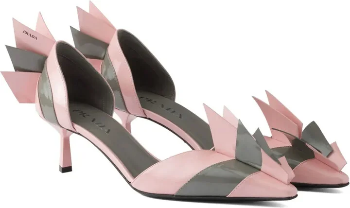 55mm Leather Pumps - Image 2