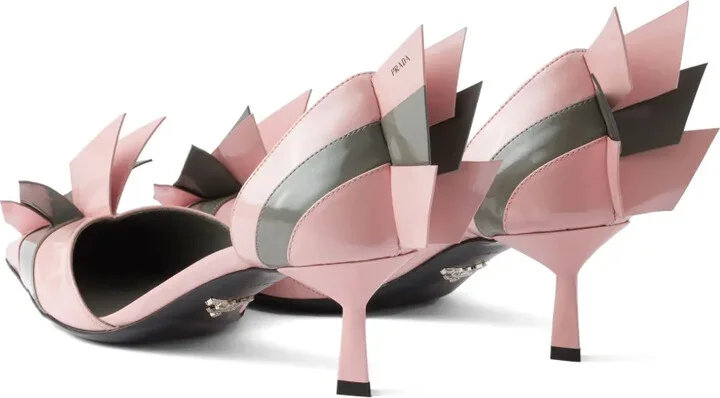 55mm Leather Pumps - Image 3