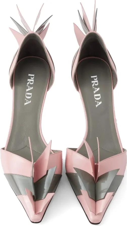 55mm Leather Pumps - Image 4