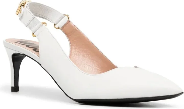 55mm Leather Pumps - Image 2