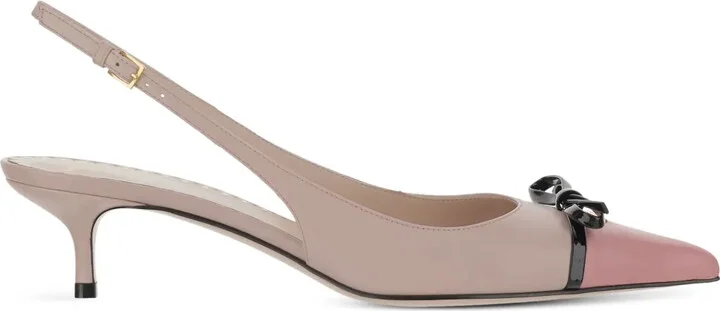 55mm Leather Pumps