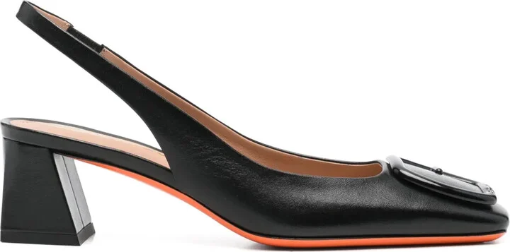 55mm Leather Pumps