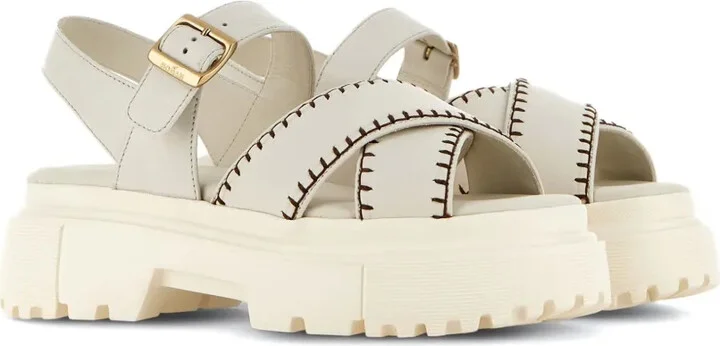 55mm Leather Sandals - Image 2