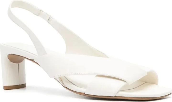 55mm Leather Sandals - Image 2