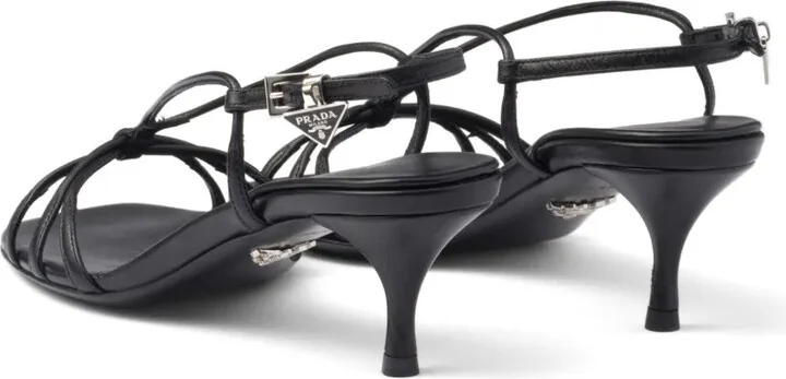 55mm Leather Sandals - Image 4