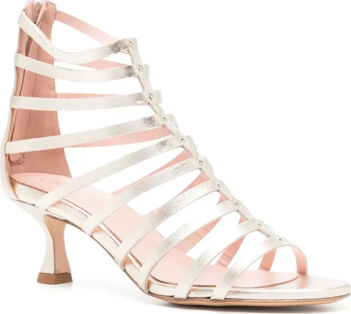 55mm Leather Sandals - Image 2