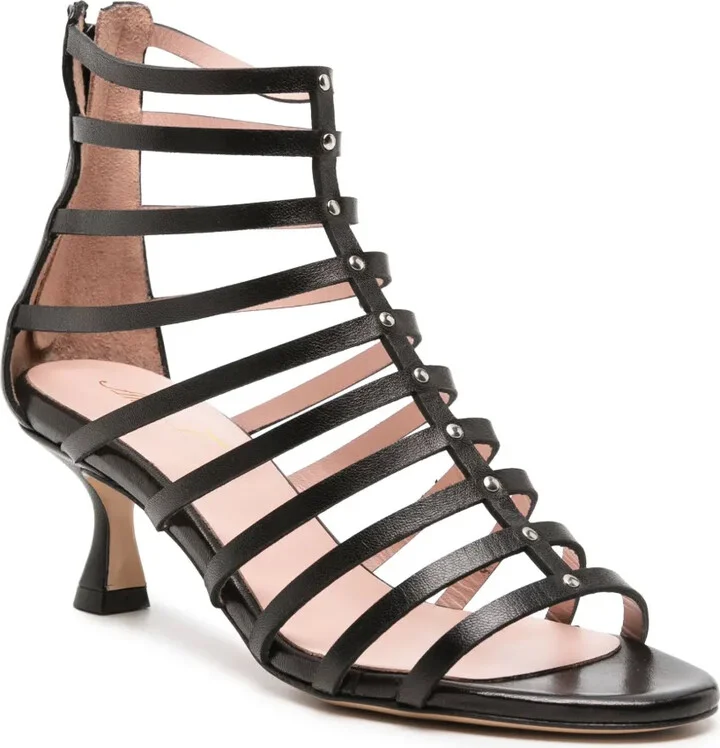 55mm Leather Sandals - Image 2