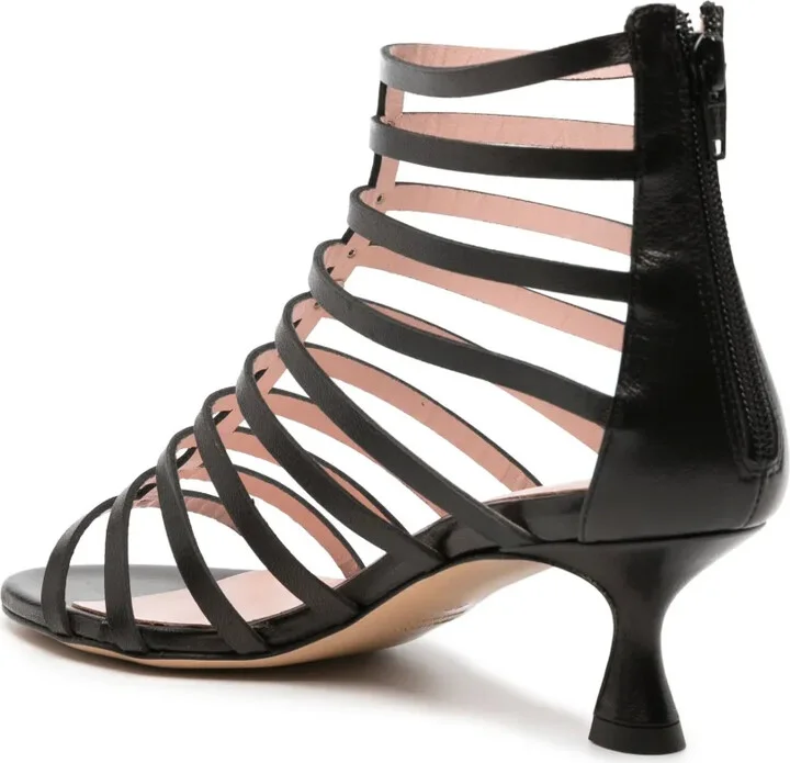 55mm Leather Sandals - Image 3