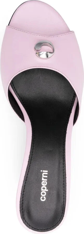 55mm Leather Sandals - Image 4