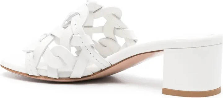 55mm Leather Sandals - Image 3