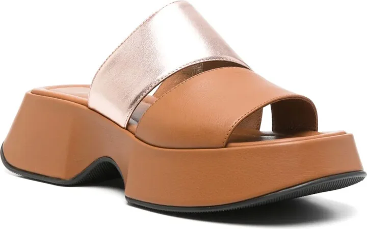 55mm Leather Sandals - Image 2