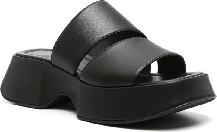 55mm Leather Sandals - Image 2