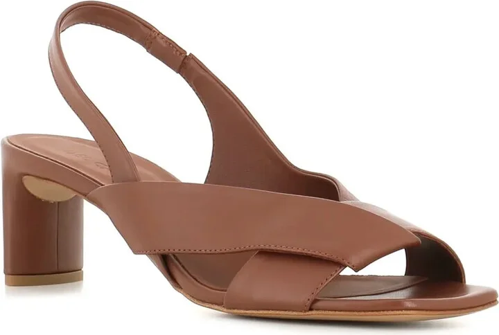 55mm Leather Sandals - Image 2