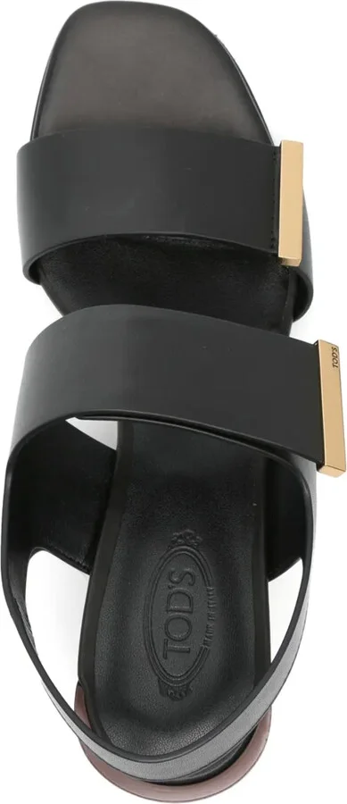 55mm Leather Sandals - Image 4